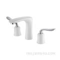 Faucets Bilik Mandi dengan Pengendali Double Handles Tap Mixer